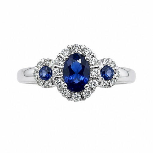 Anello salvini zaffiri - anello,