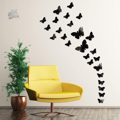 Wall stickers butterflies - wall,
