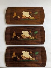 3 vassoi da portata vintage