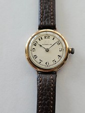 MOVADO PER "GUBELIN"-ANNI 40-ANSE FISSE-ORO ROSA 14 KT (0,585)-CASSA A CERNIERA