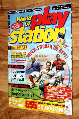 Rivista playstation 1999 tomb - rivista,