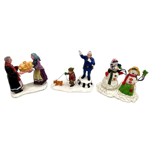 Set pupazzo neve - pupazzo, persone