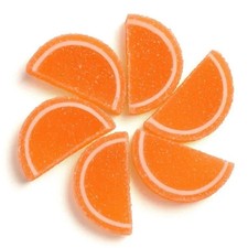 Orange Jelly Fruit Slices -