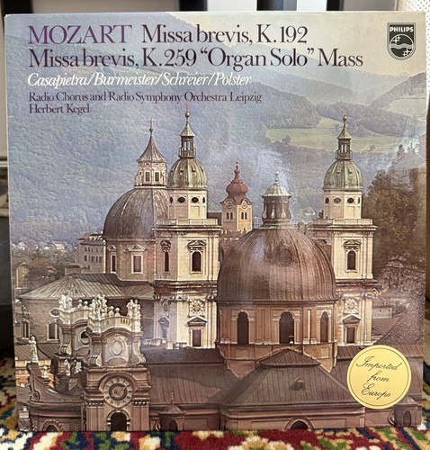 Mozart missa brevis 192 kv - mozart,