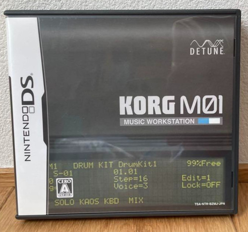 Korg m01 nintendo detune - nintendo, ds