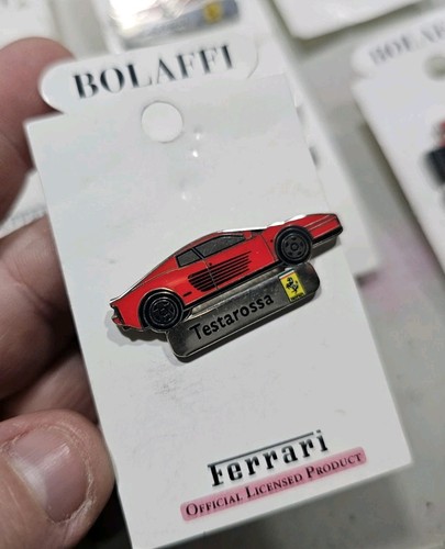 Spilla metallo ferrari - spilla,