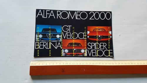 Alfa romeo 2000 spider - romeo, -gt