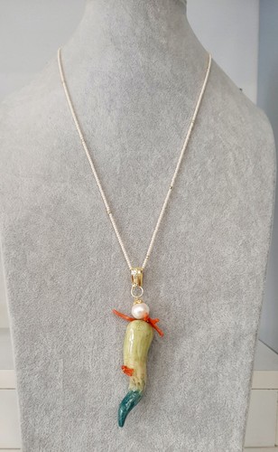 Collana artigianale ceramica