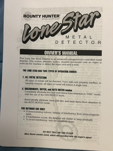 Bounty hunter lone - star, metal