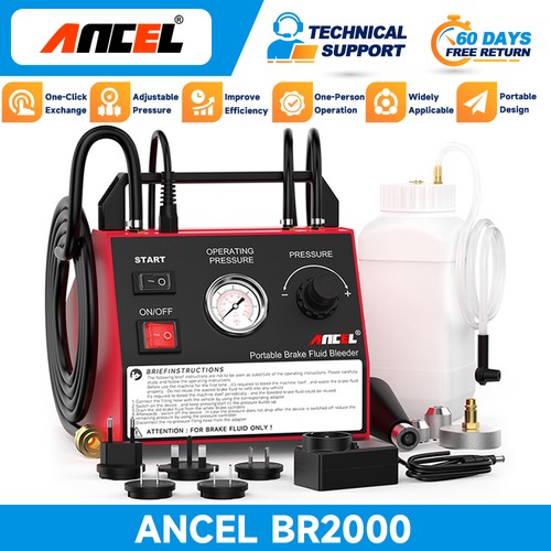 Ancel brake fluid bleeder - ancel,