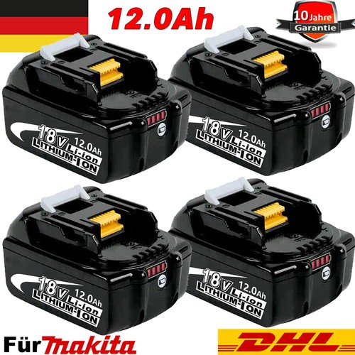 Batteria 12ah per makita - 4x,