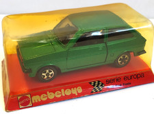 MEBETOYS VINTAGE 1:43  AUTO DIE CAST FORD FIESTA VERDE SERIE EUROPA  ART A106
