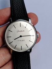 Orologio Uomo Vintage Glashutte 17 Rubis Ottimo RARO