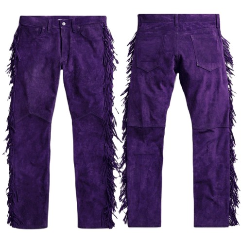 Pantaloni uomo pelle