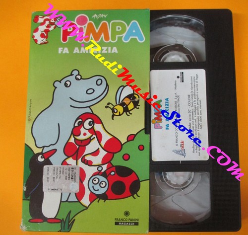 Vhs film pimpa amicizia - pimpa,