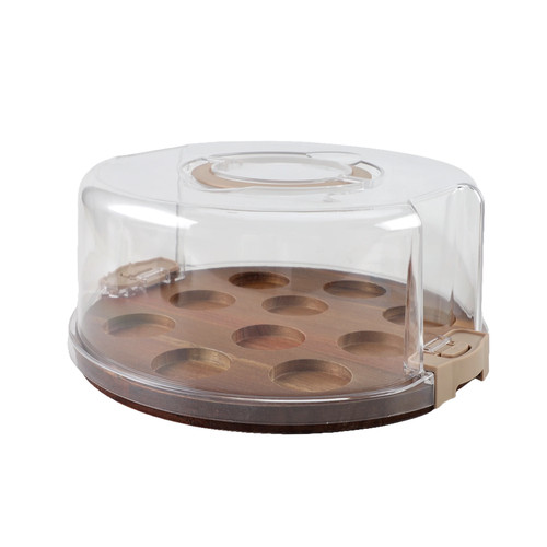 Porta torte cupcake - cupcake, legno