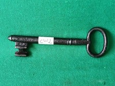 ANTICA CHIAVE PIEMONTESE DEL 1800 FERRO BATTUTO E FORGIATO A MANO 14,5 CM. CW2