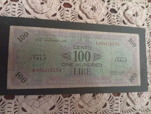 Allied military currency - allied,