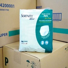 80 Pannoloni mutandina SERENITY Pants slip pull up Be Free SUPER M MEDIUM 8x10pz