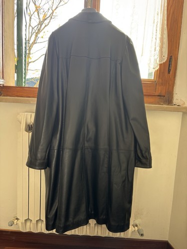Trench pelle vera - trench,