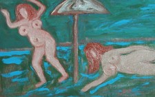 Dipinto ad olio fauvista