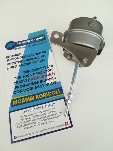 Attuatore pneumatico turbo - attuatore,