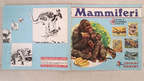 Album figurine mammiferi 1976 - album,