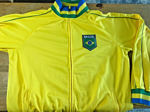 Felpa brasile track jacket - brasile,