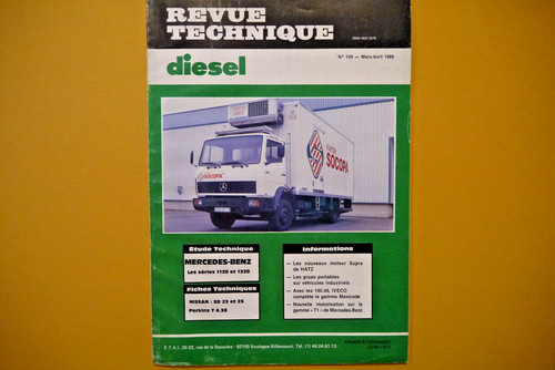 Revue technique diesel 156 - diesel,