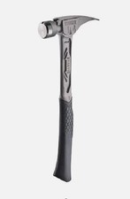 Martello telaio stiletto titanio TIBONE 14 oz liscio/curvo made in USA TIB14RSC 