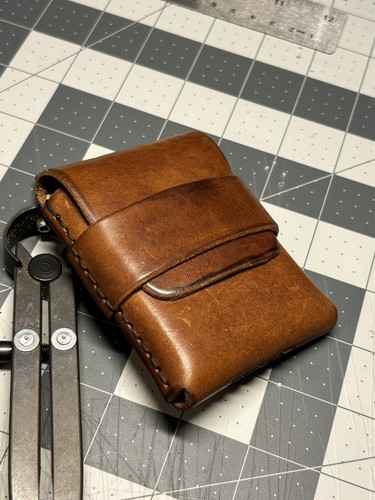 Handmade leather vertical - handmade,