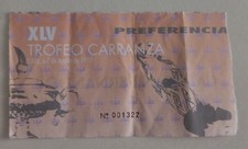 TICKET BIGLIETTO CADIZ LAZIO