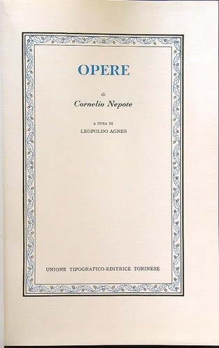 Opere cornelio nepote - opere,