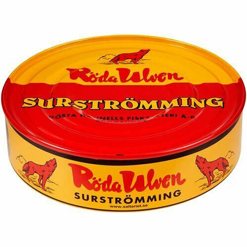 Röda ulven surstromming - röda, il