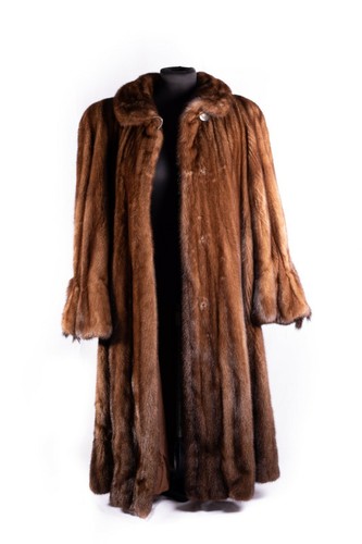 Pelliccia visone donna lunga - pelliccia,