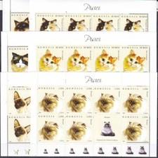 Romania 2006 Gatti Foresta Norvegese/Van Turco/Siamese/Ragdoll/Persiano/Birmano/4