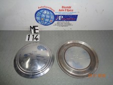 CR46 COPPIA (2PZ) COPPA RUOTA ALLUMINIO LUCIDO FIAT 1100 T 241 1° SERIE