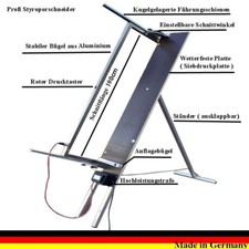Taglierina per polistirolo 102 cm taglia S taglierina per polistirolo cutter per polistirolo WDVS S596732