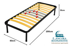 RETE ortopedica letto singolo