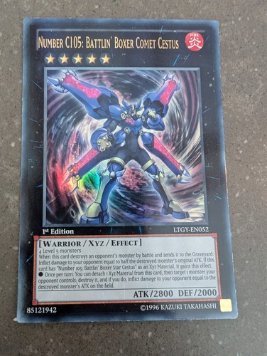 Yugioh number c105 battlin - number, c105: