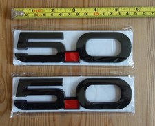 2 emblemi "5.0" (Ford Mustang)