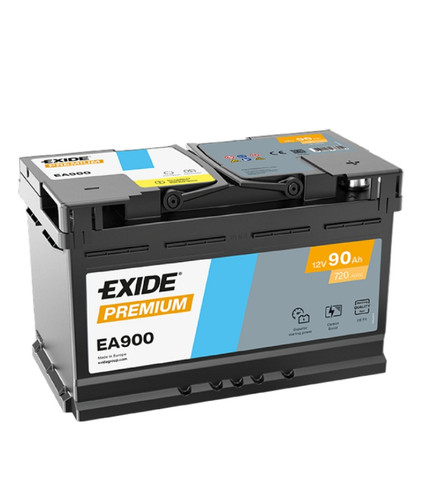 Batteria auto exide - auto, 12v
