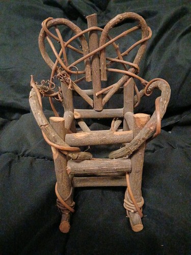Sedia dondolo primitiva - a,