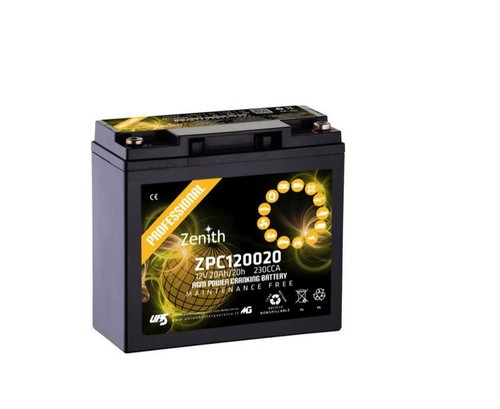 Batteria zenith agm 20 - zenith,