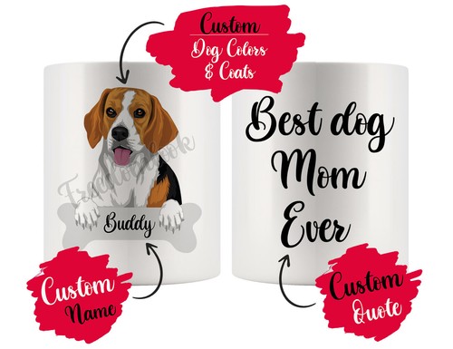 Tazza personalizzata beagle - tazza,