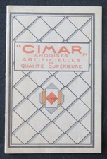 Catalogue 1923 CIMAR Ardoise