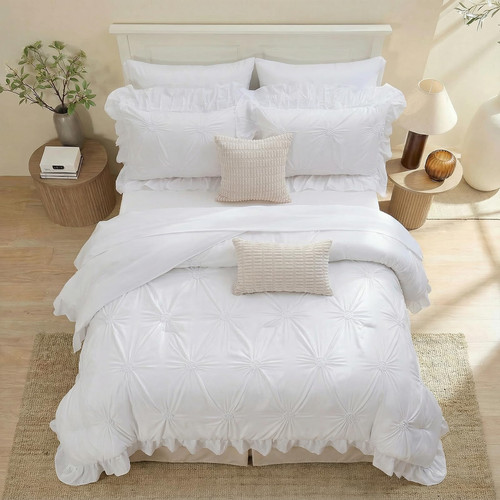 Bedbay set piumoni bianchi - piumoni,