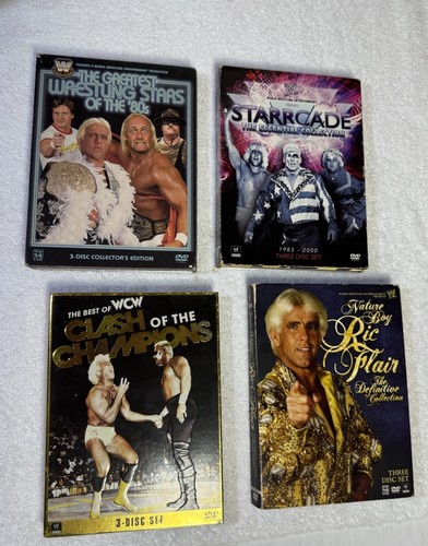 Ric flair dvd lot - ric, 4