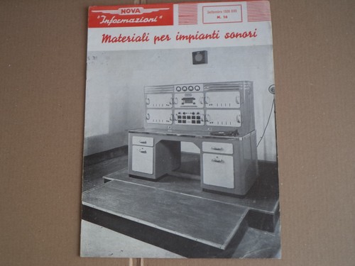 Antico libretto catalogo nova - antico,