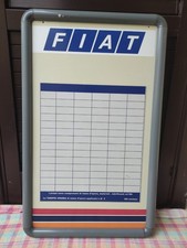 Lavagna officina Fiat Tabella